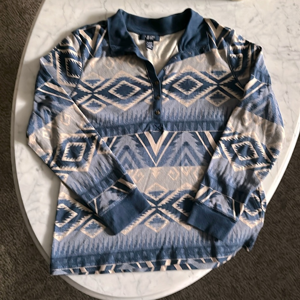 Chaps long sleeve collared shirt